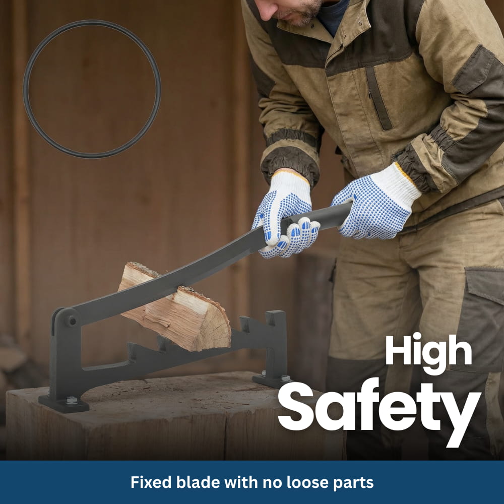 Premium Firewood Splitter – Wall Mount