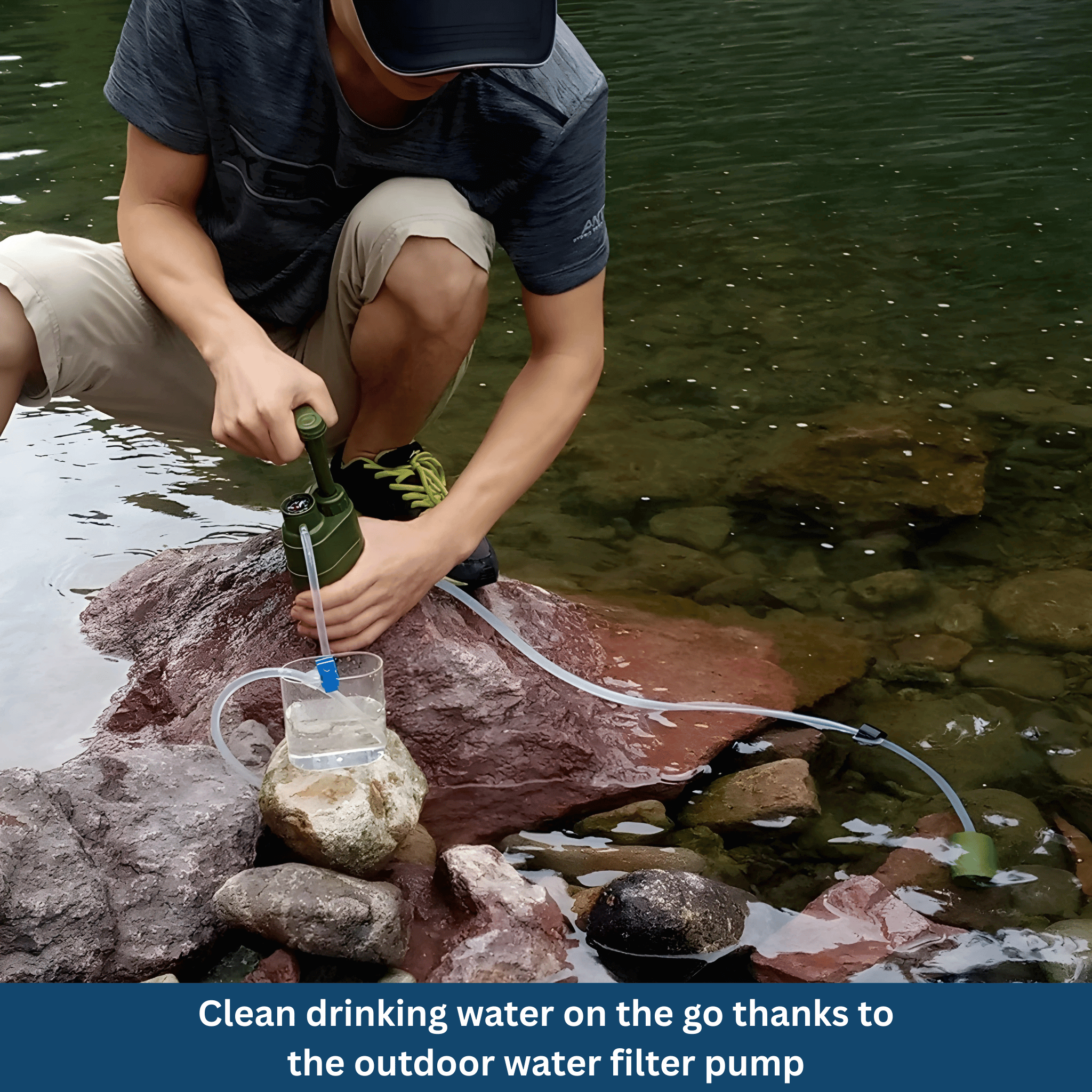 Outdoor Water Filter Pump – Compact & Powerful