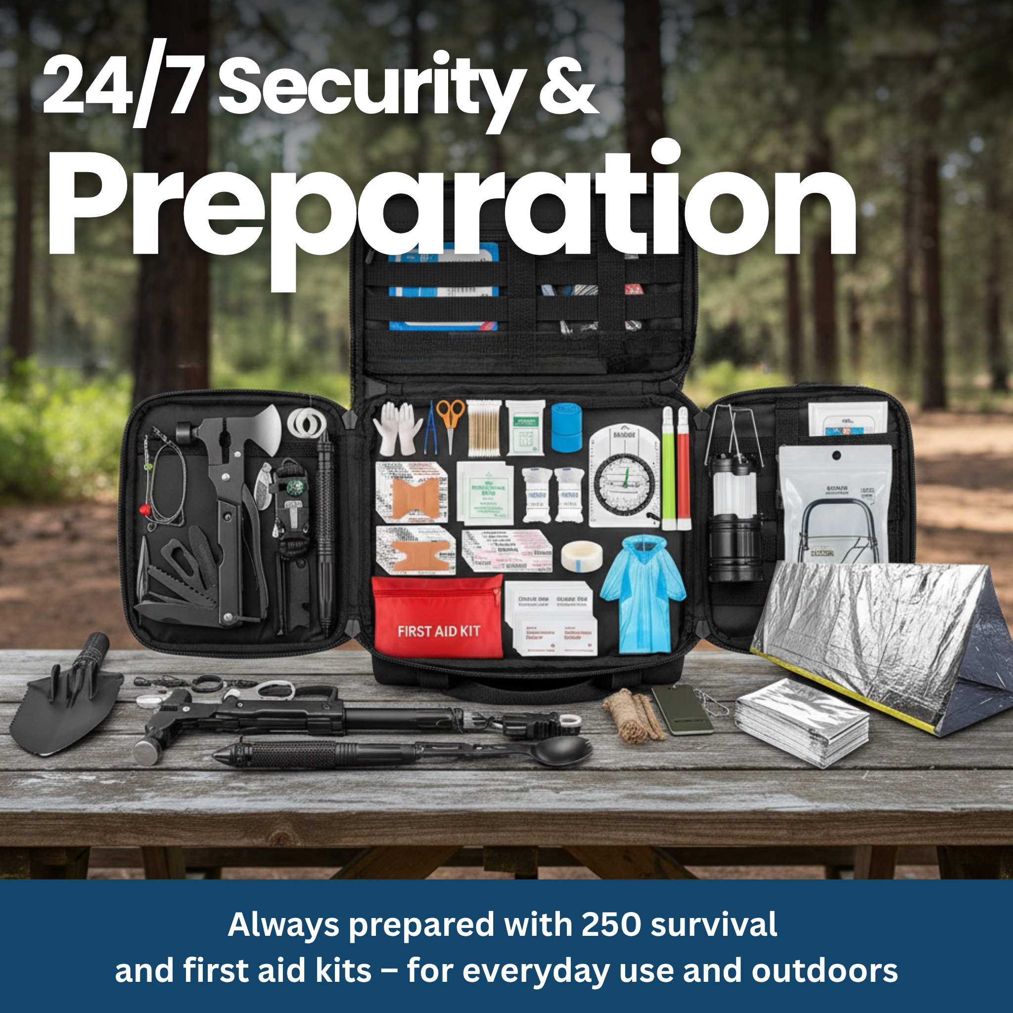 Survival Pro Kit – 250 Pieces for Every Situation