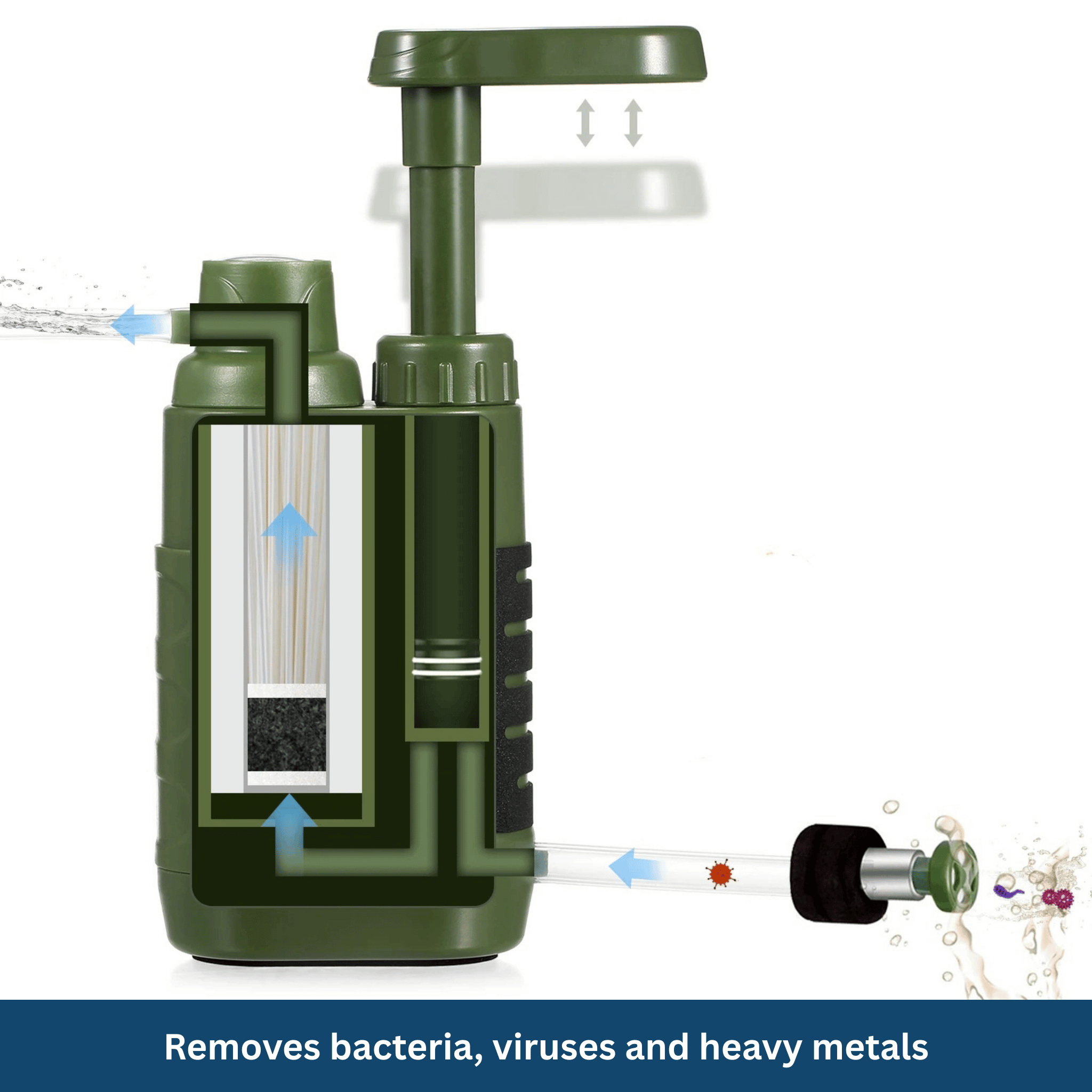 Outdoor Water Filter Pump – Compact & Powerful