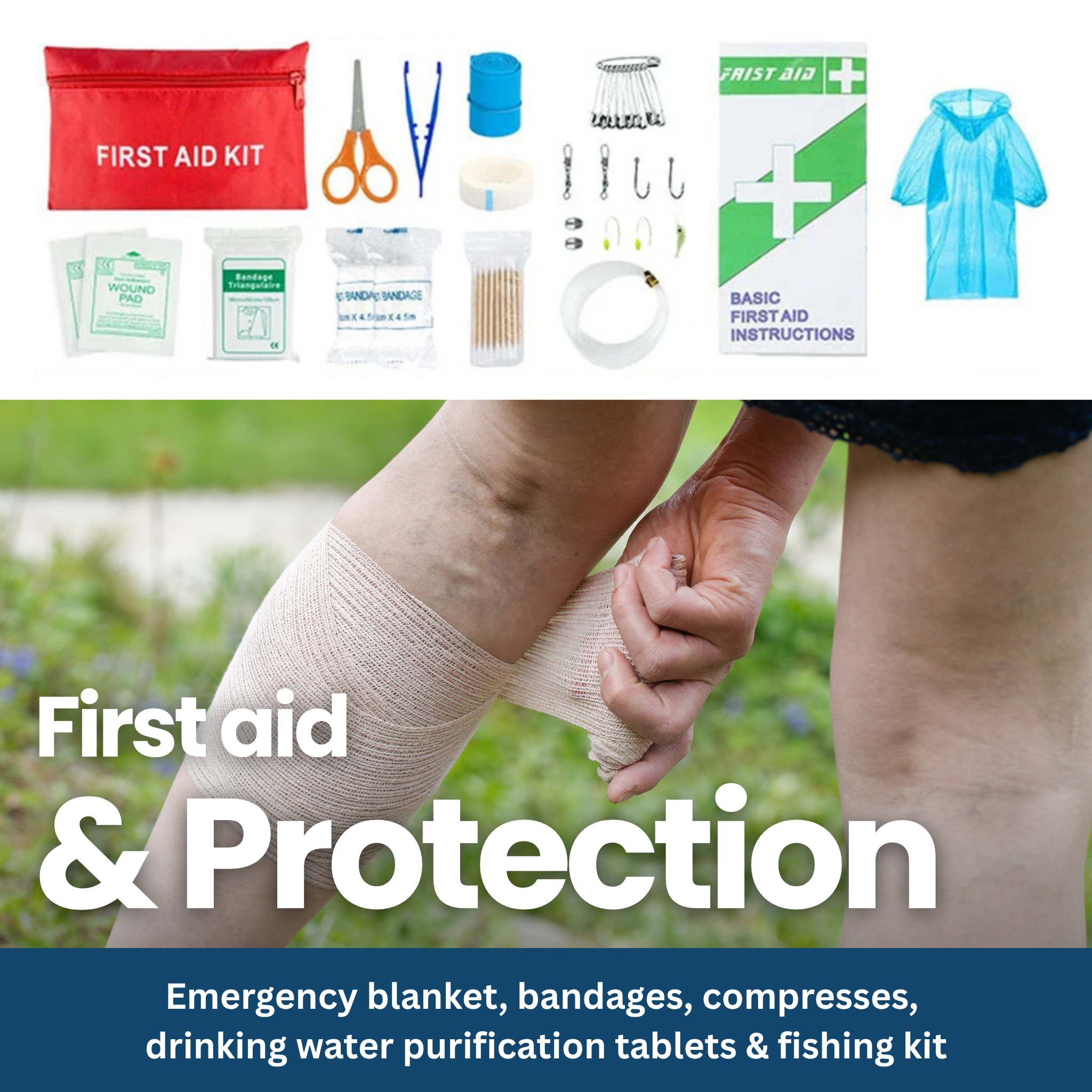 Tactical Survival Kit – Multifunctional & MOLLE-Compatible