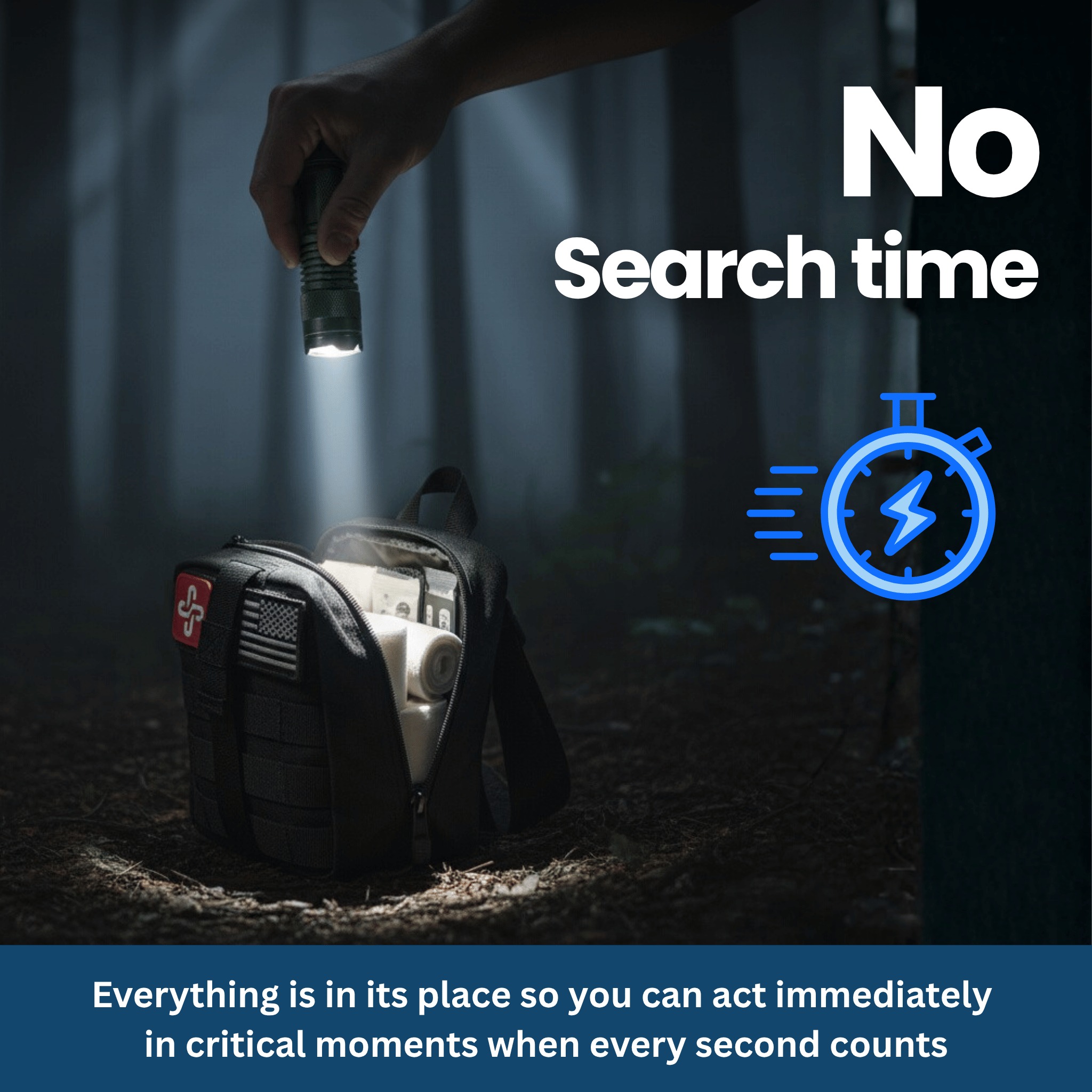 Tactical Emergency Backpack – 30+ Survival Tools in One Compact Kit