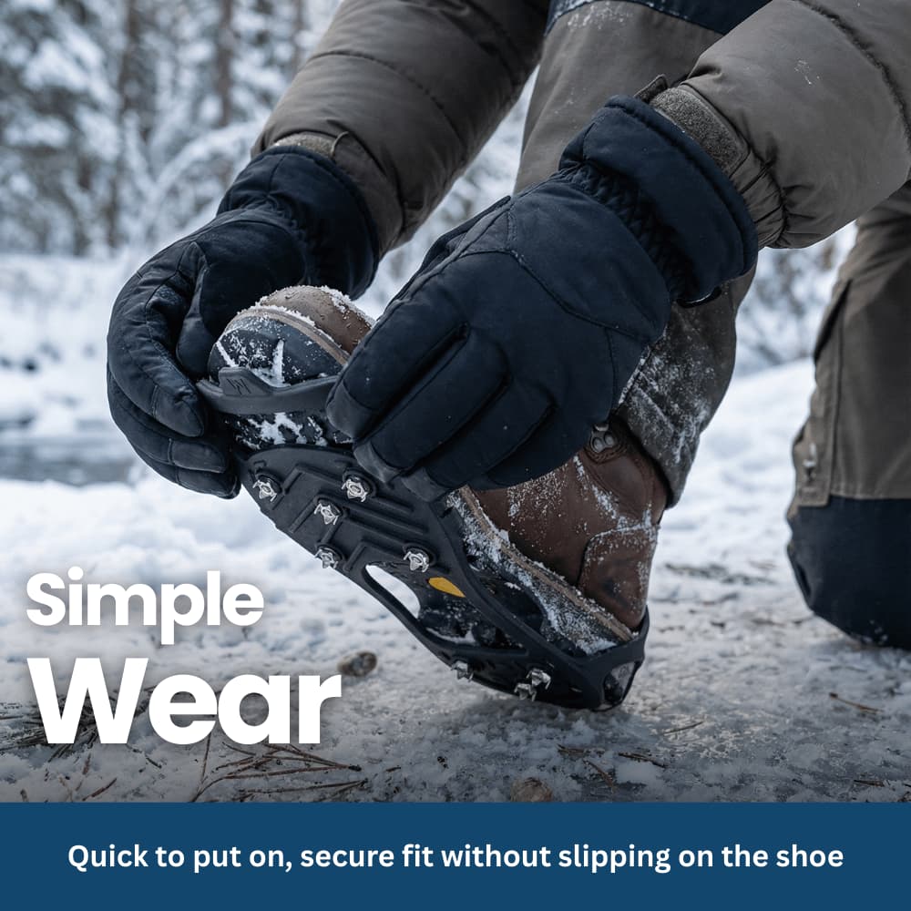 Universal Shoe Spikes for Ice & Snow