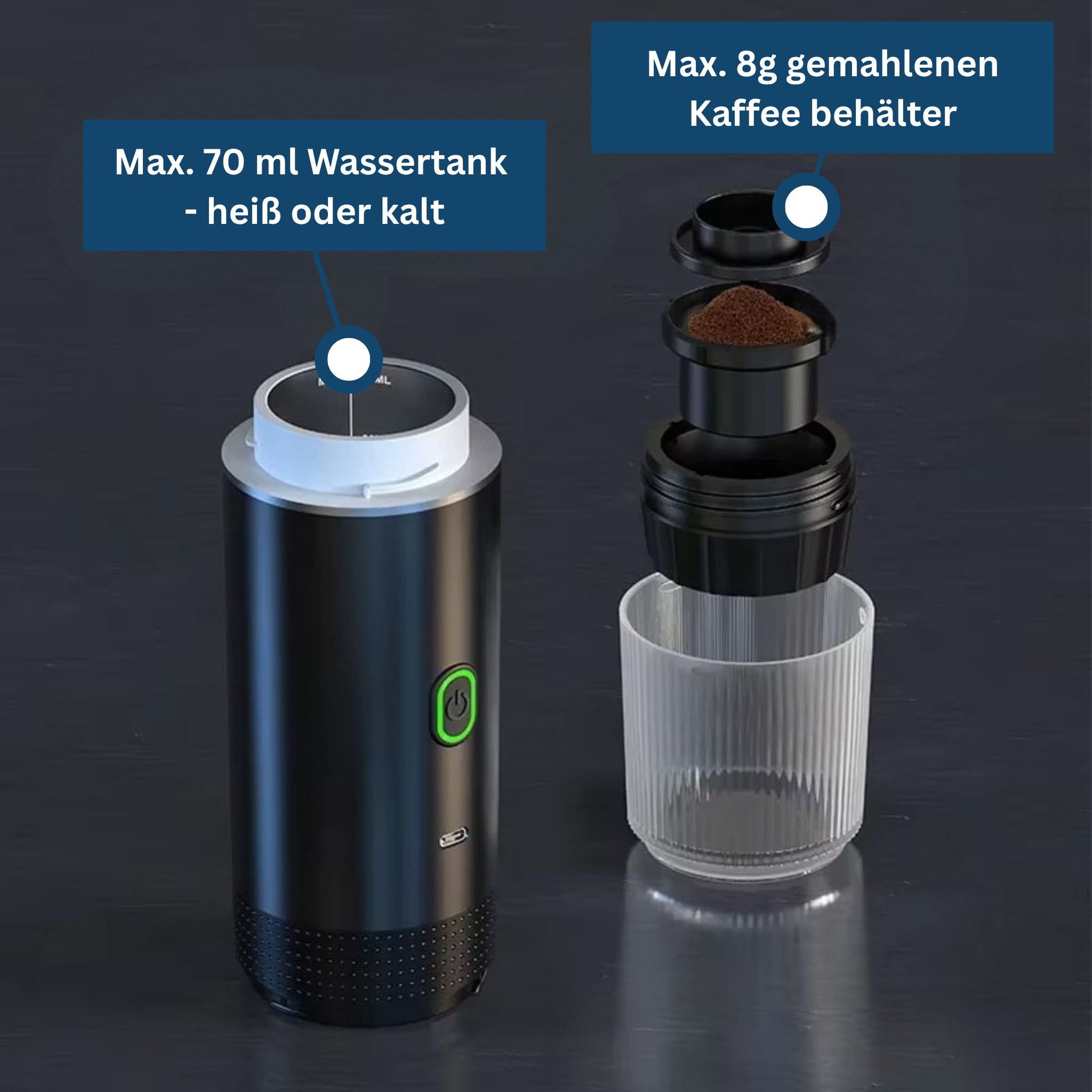 CoffeeGo Pro – Portable Coffee Maker
