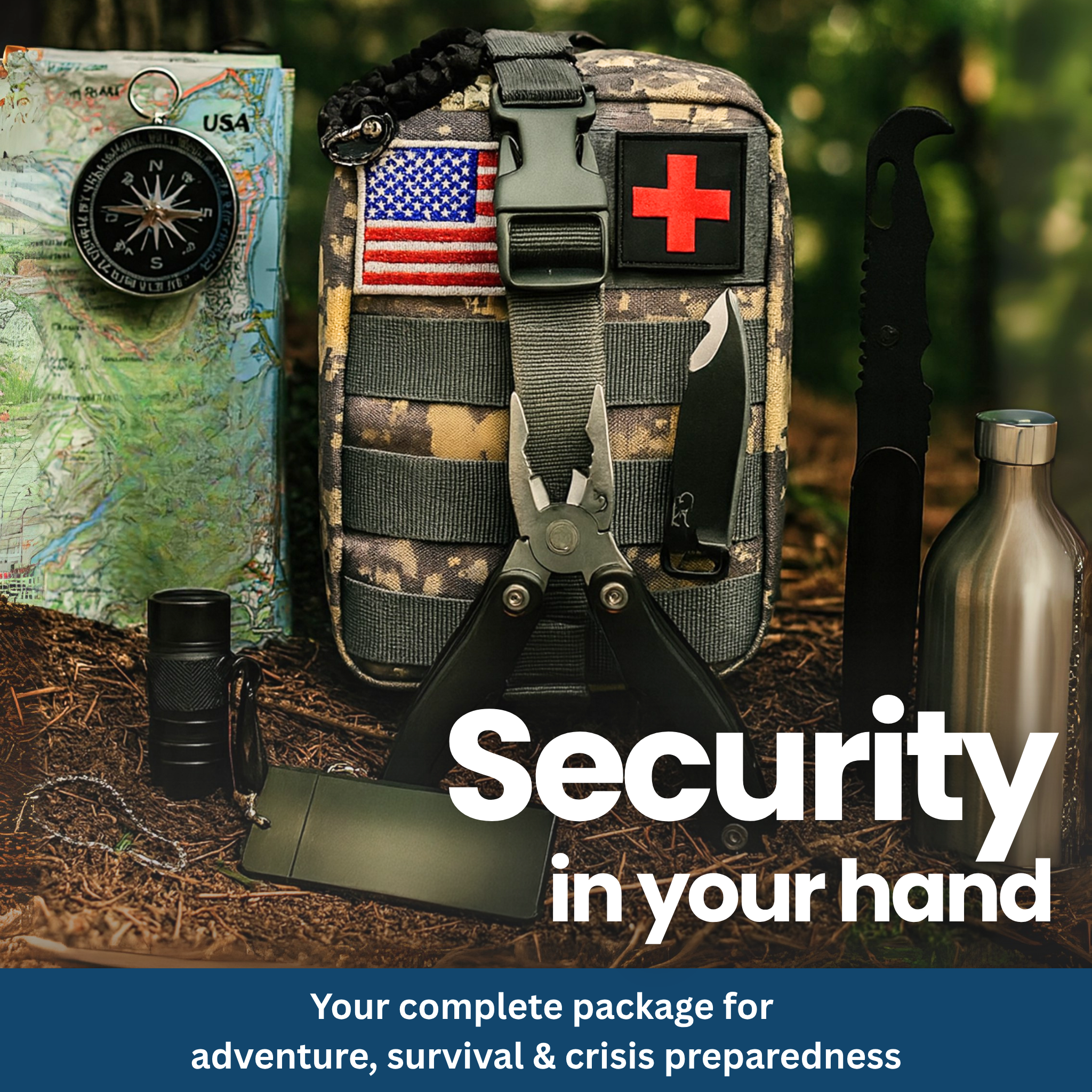 Tactical Survival Kit – Multifunctional & MOLLE-Compatible