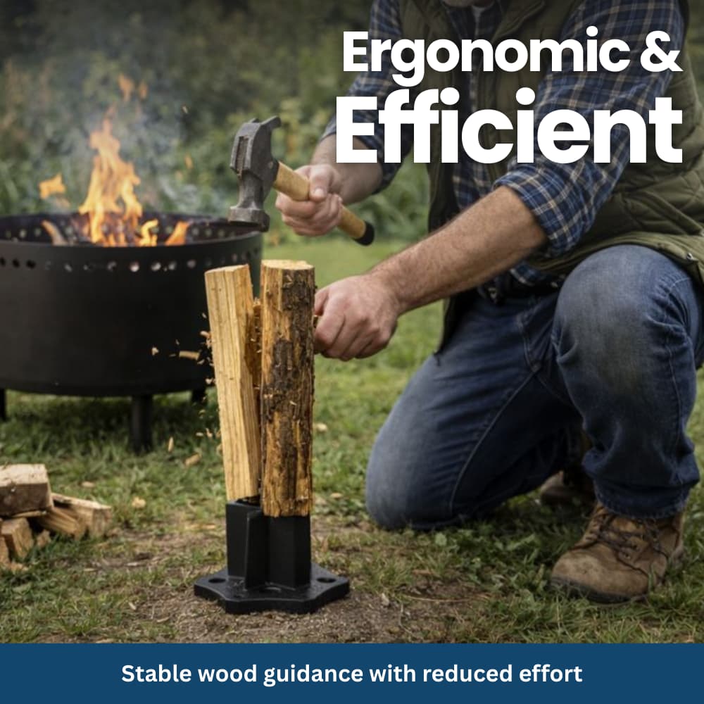Kindling Log Splitter – Compact & Portable