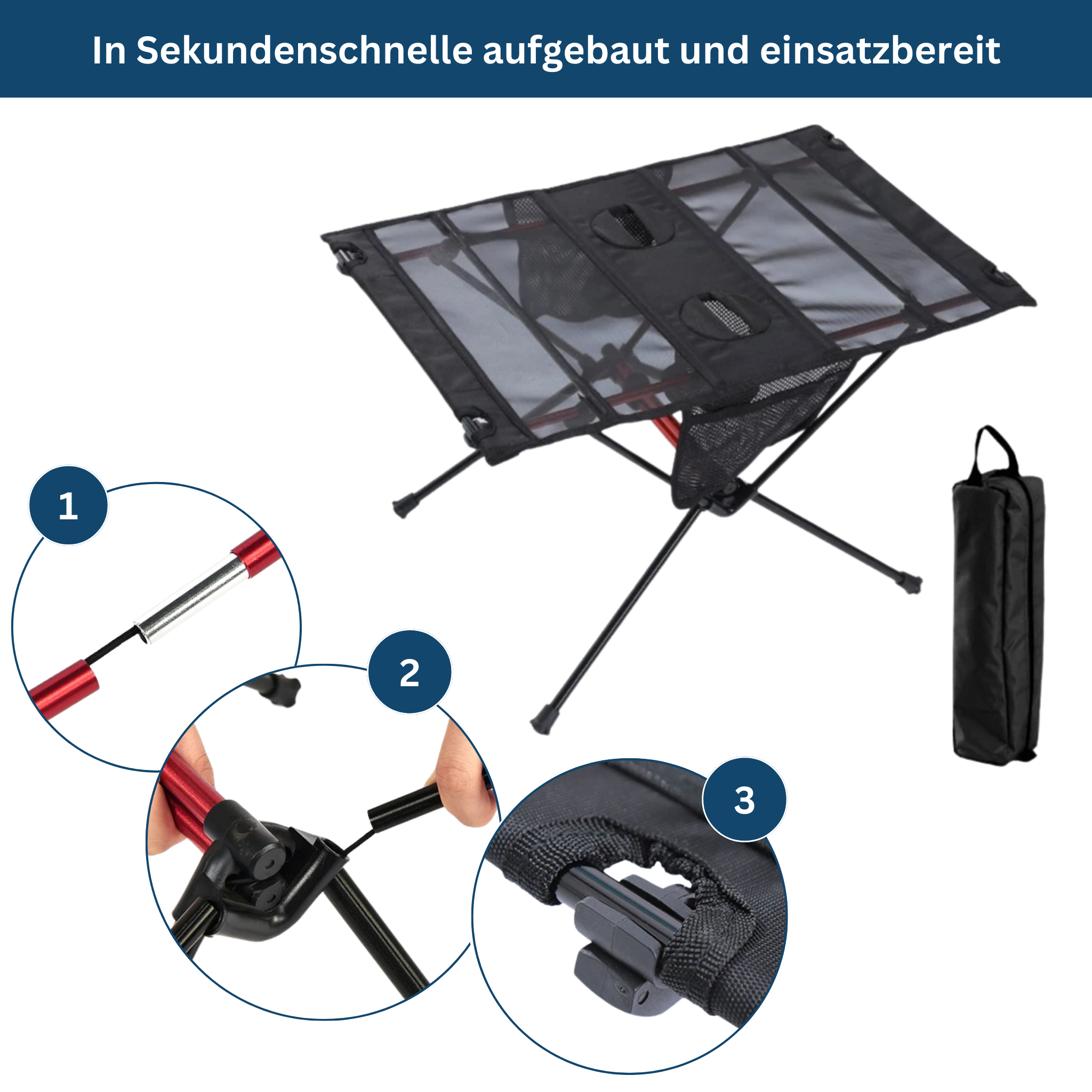 EasyFold Camping Table