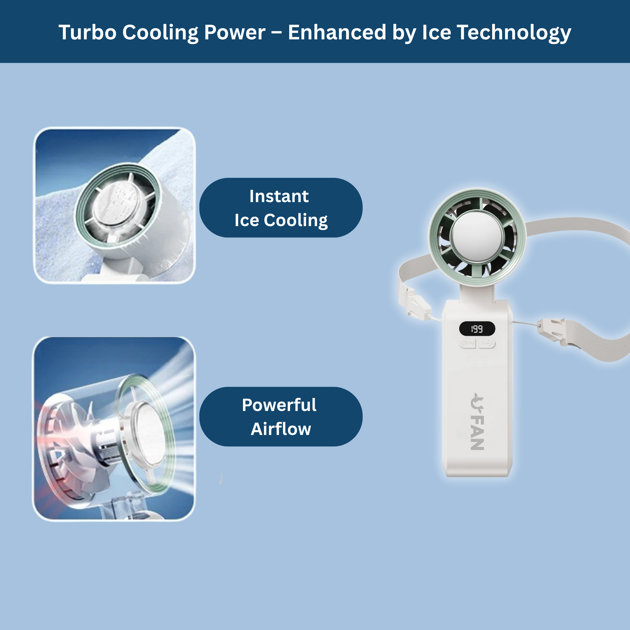 Breezy - The handheld fan for on the go