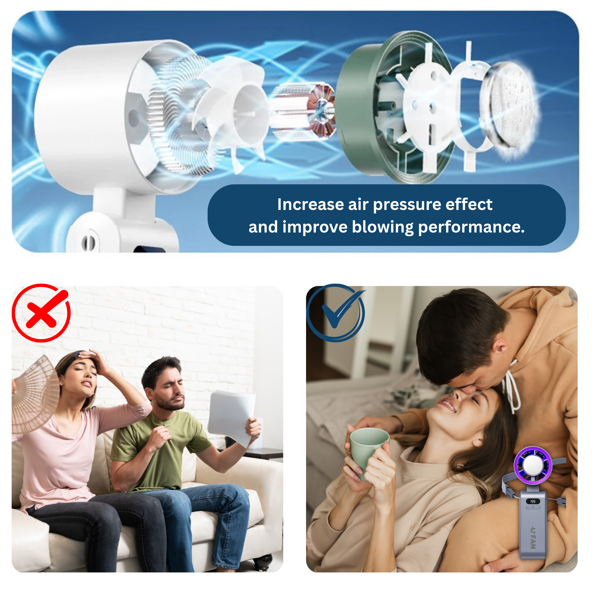 Breezy - The handheld fan for on the go
