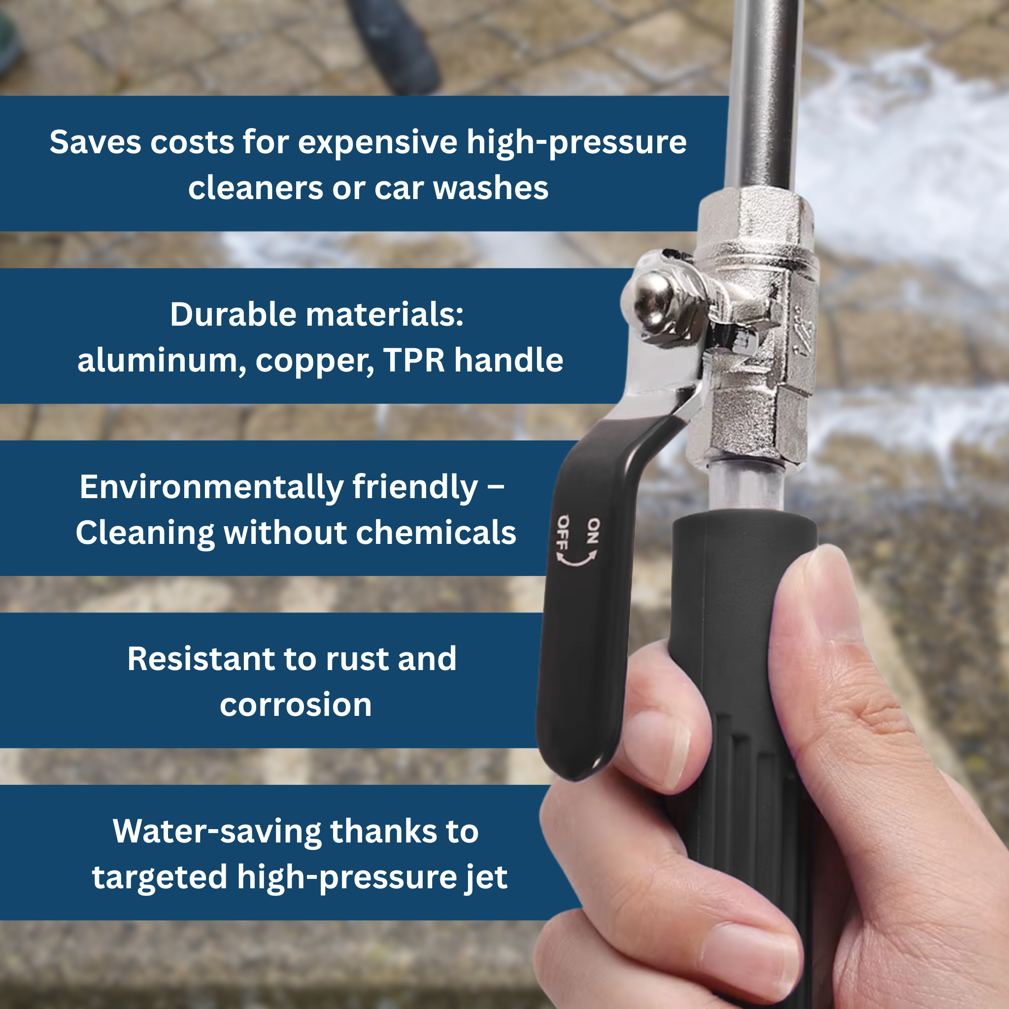 Ultrawasher – Turbo High-Pressure Cleaner for Any Garden Hose