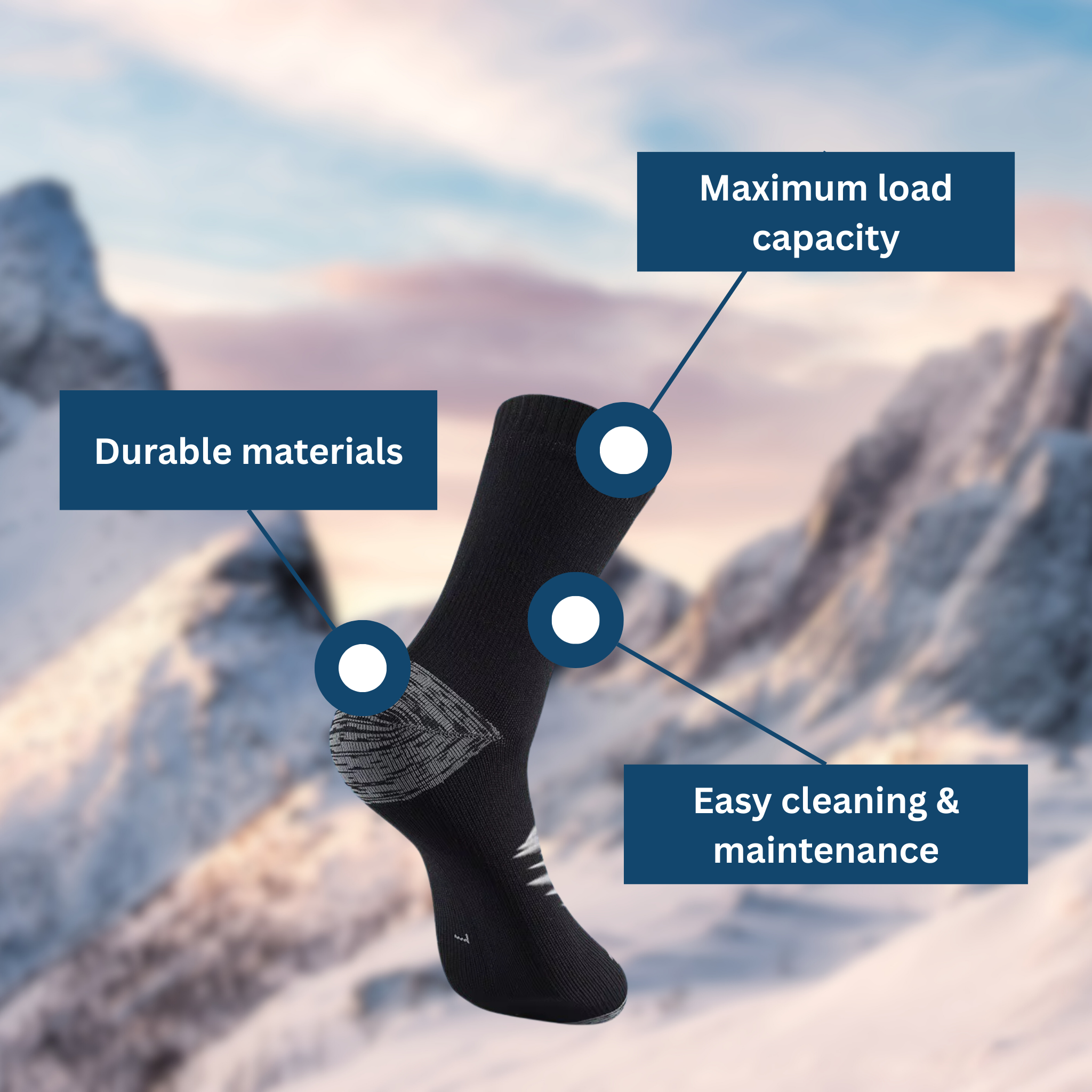 DryStep Pro - The waterproof socks