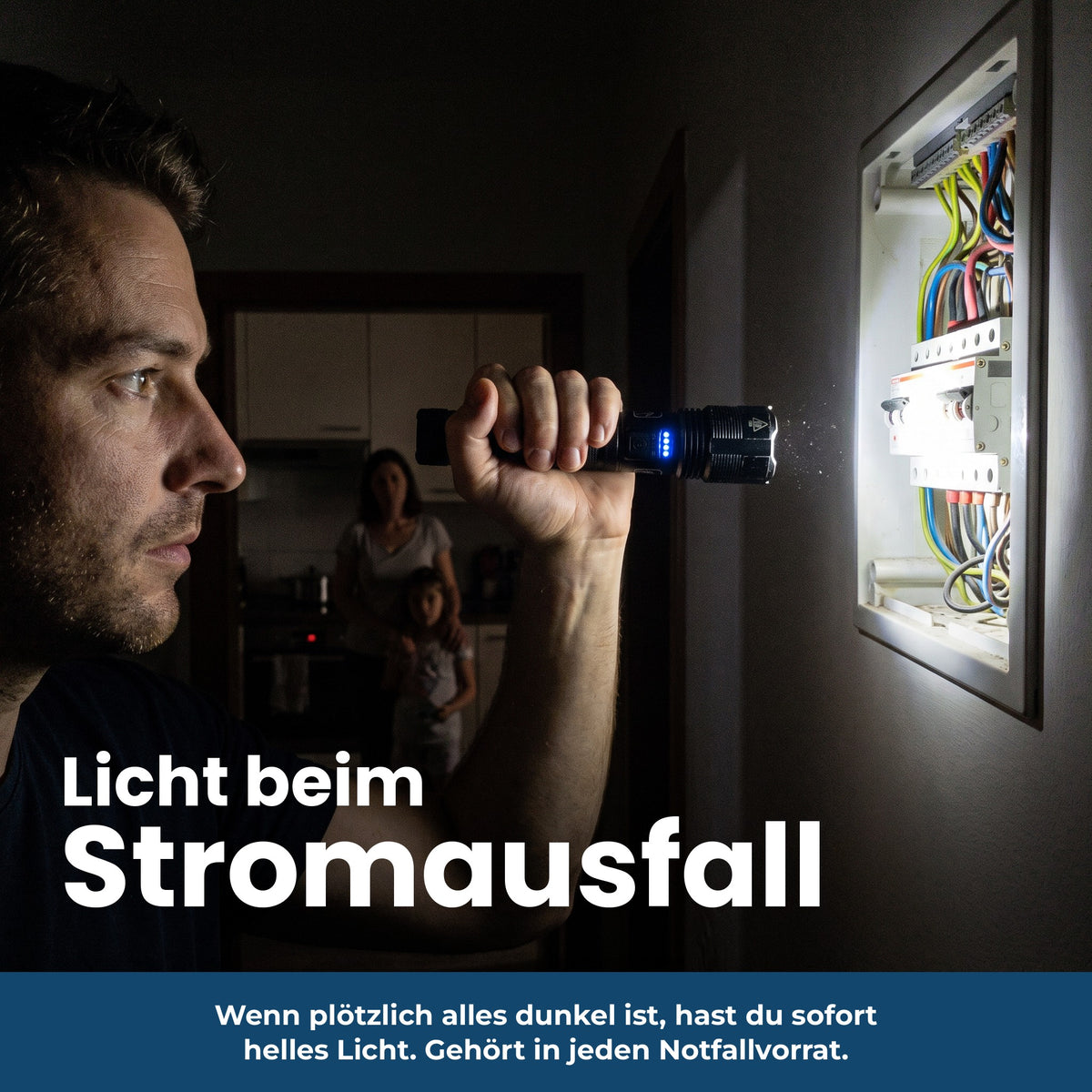 Licht beim Stromausfall