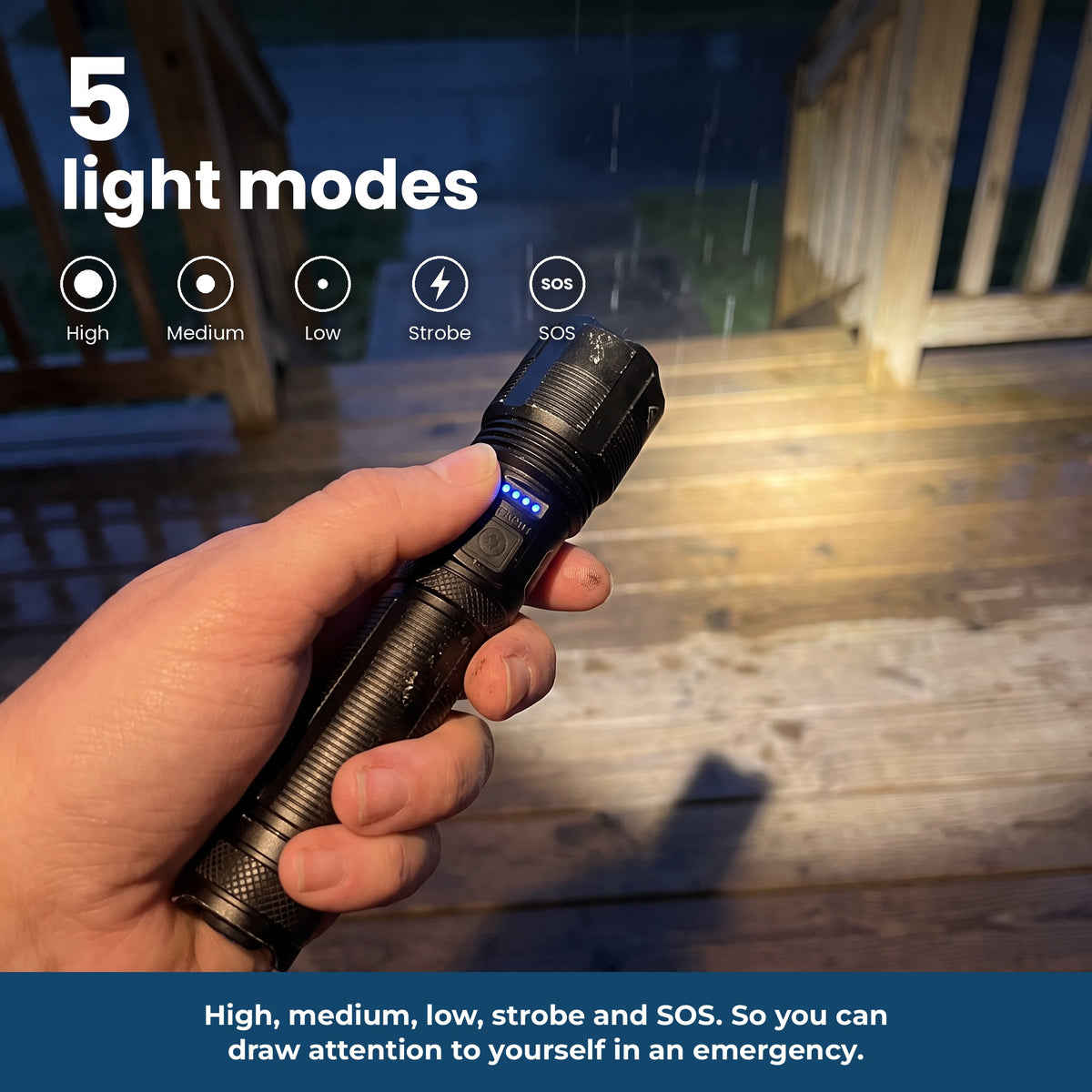 5 light modes