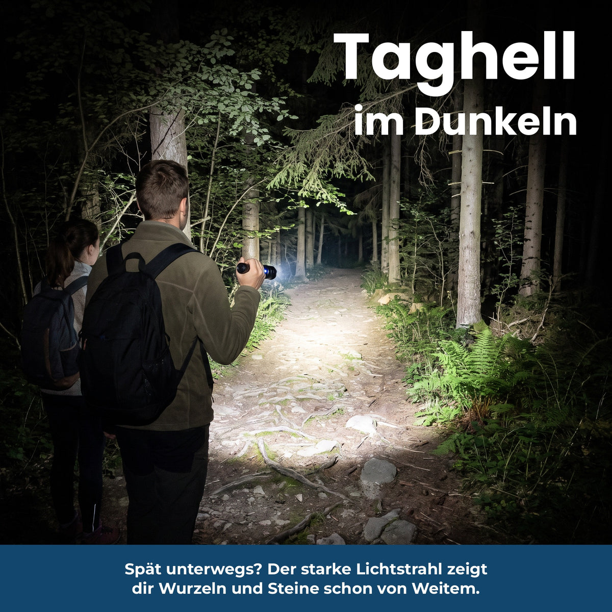 Taghell im Dunkeln