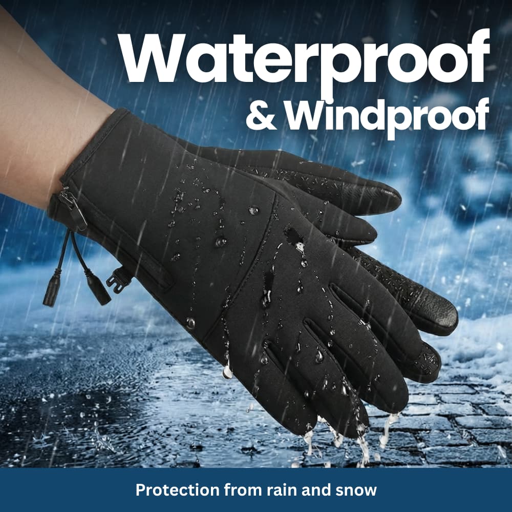 ThermoHeat Gloves with 3 Heating Levels