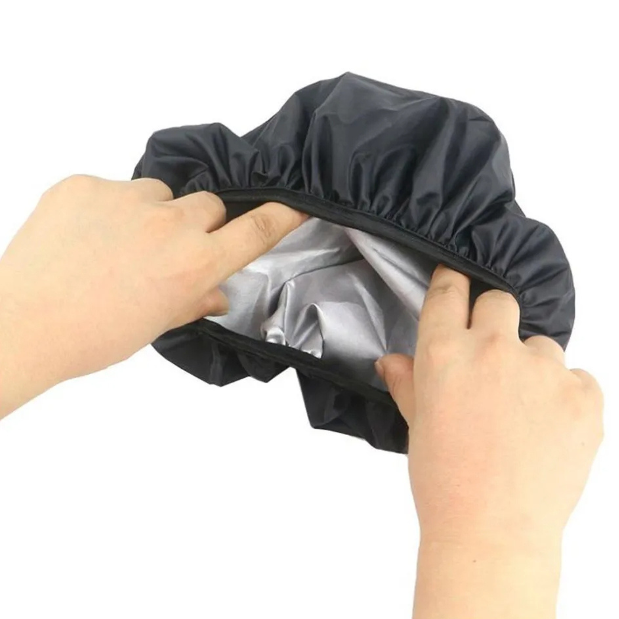 Waterproof bicycle saddle cover