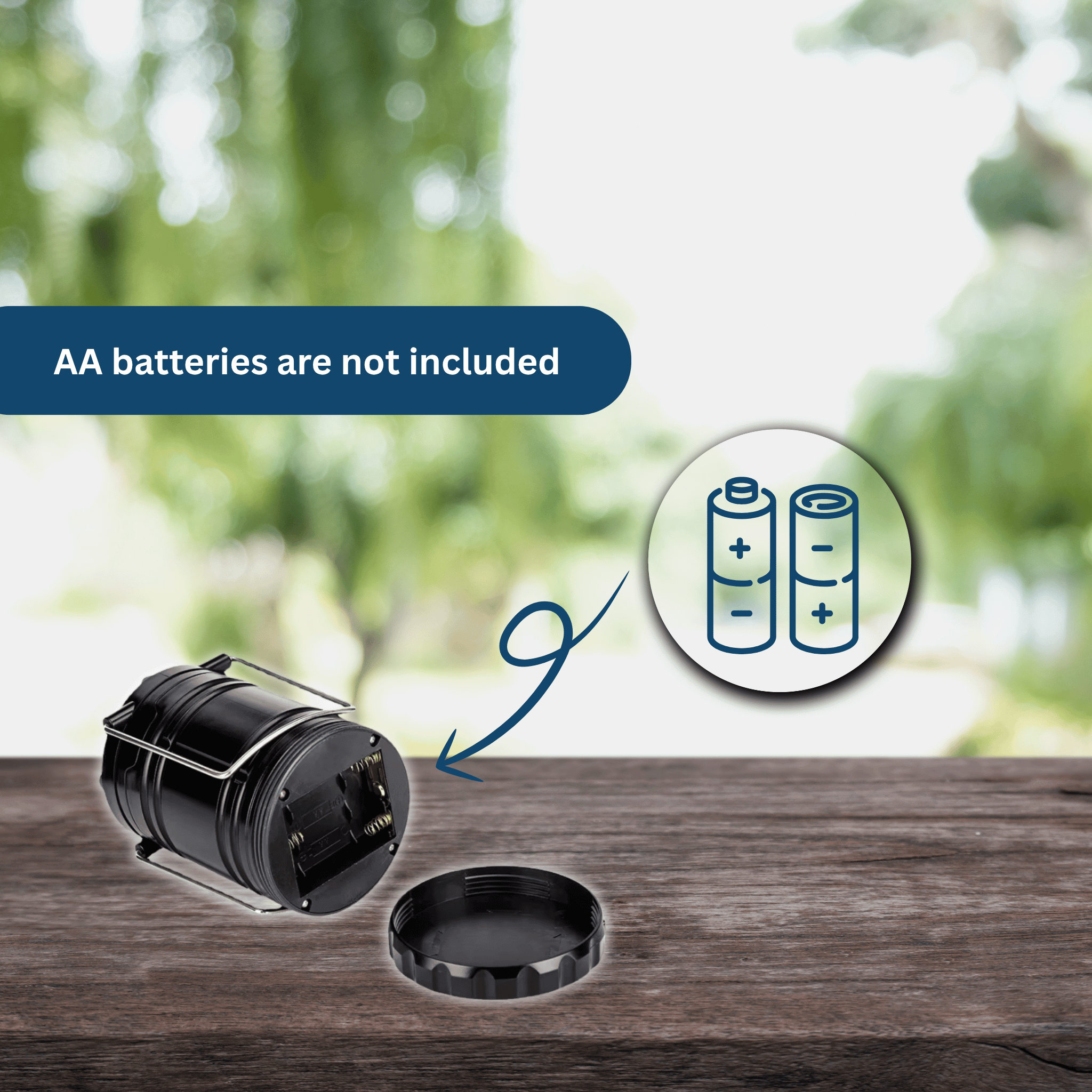 Compact LED Camping Lantern – Bright & Portable for the Outdoors