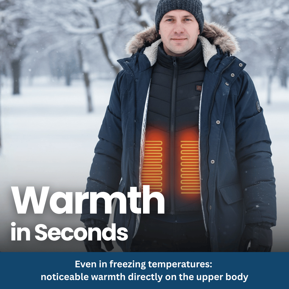 ThermoCore Heated Vest (9 Heating Zones)