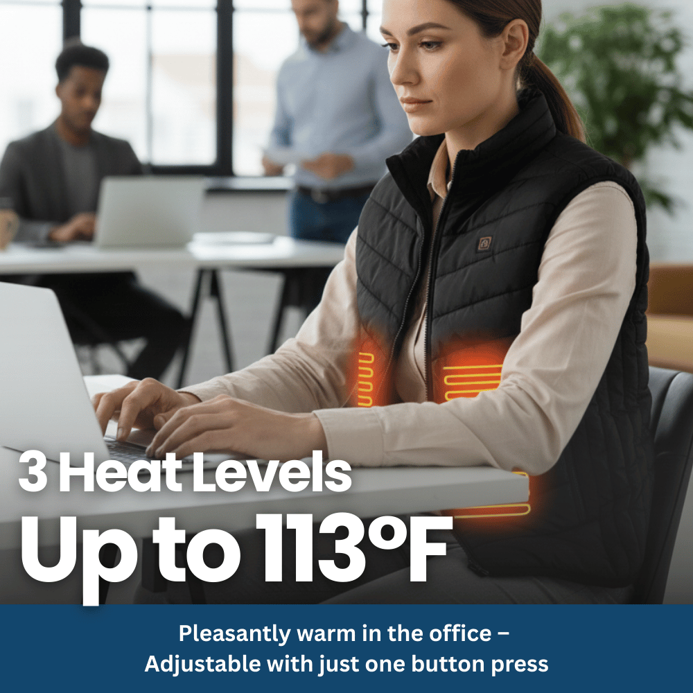 ThermoCore Heated Vest (9 Heating Zones)