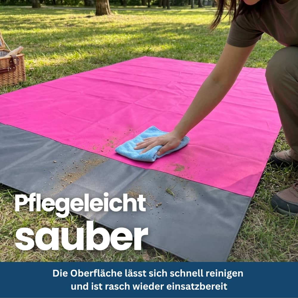 Sand-Resistant & Waterproof Beach and Picnic Blanket