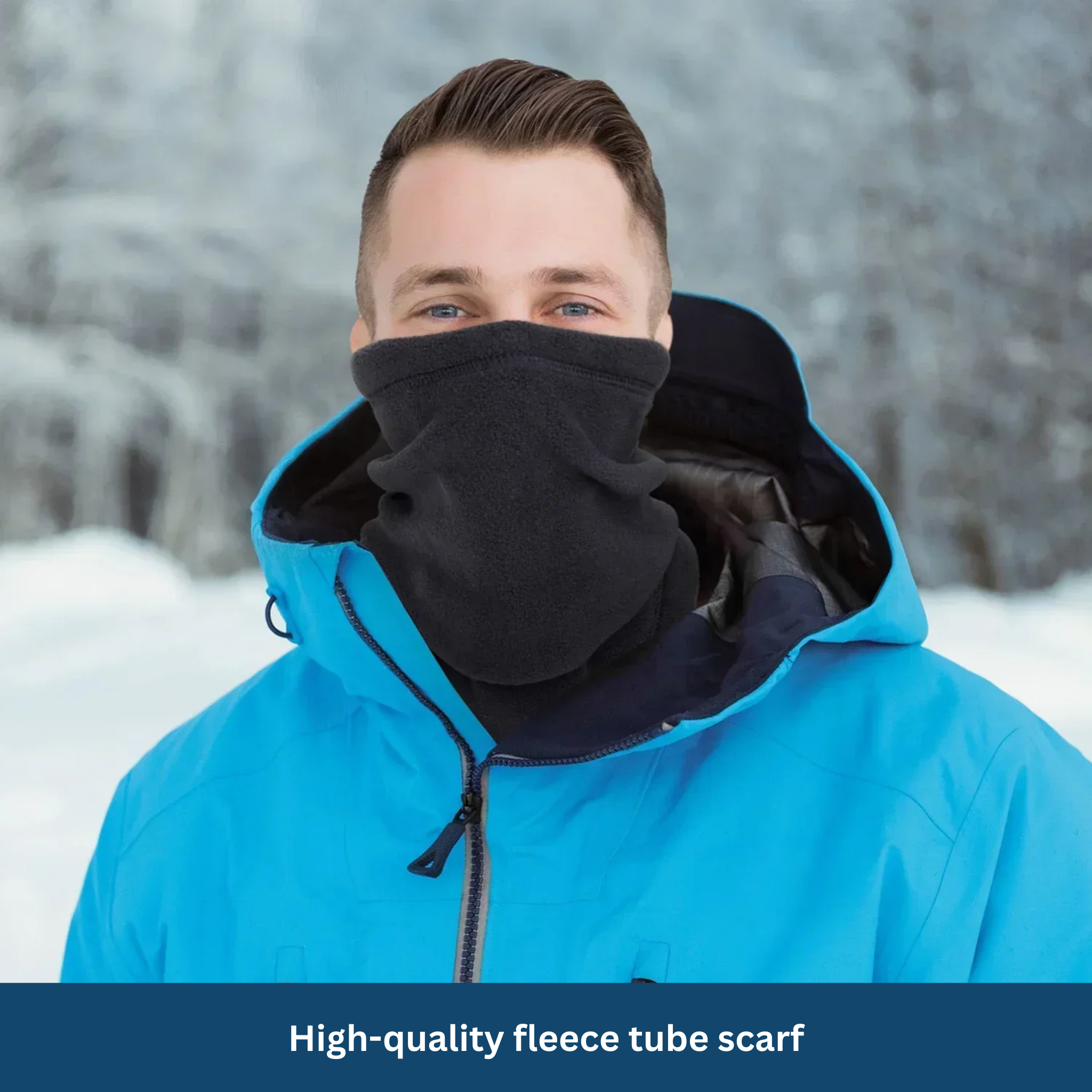 NeckShield – Soft Fleece Neck Gaiter & Mask
