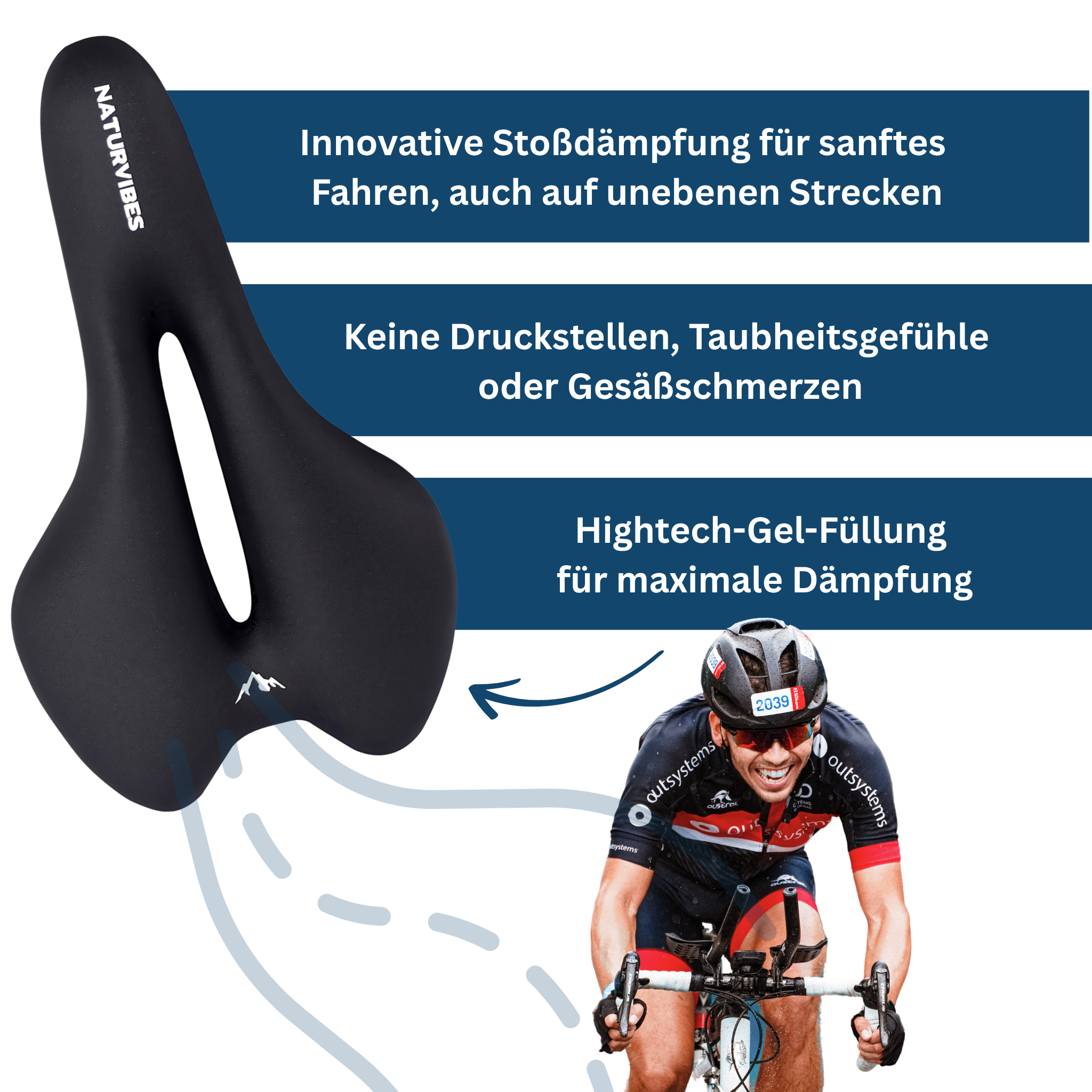 Sport Bike Saddle