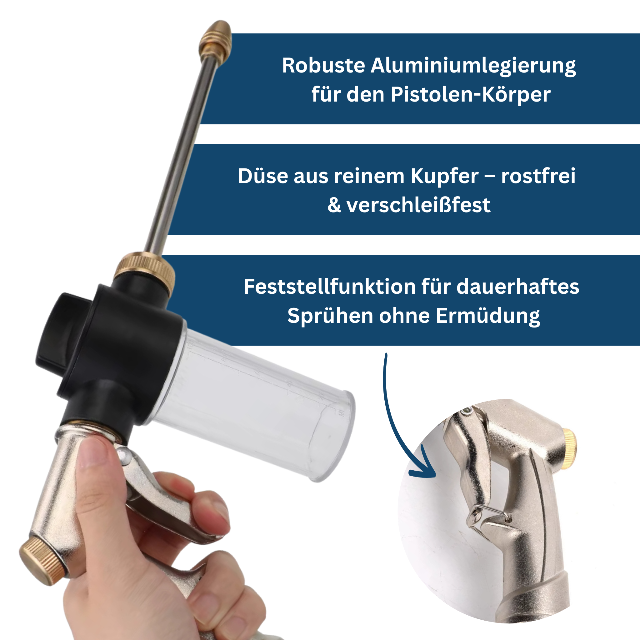 PowerWasher – High-Pressure Cleaner for Any Garden Hose