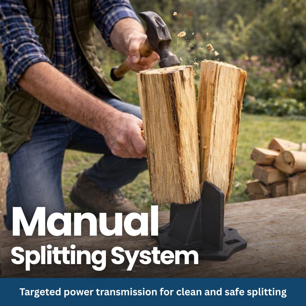 Kindling Log Splitter – Compact & Portable