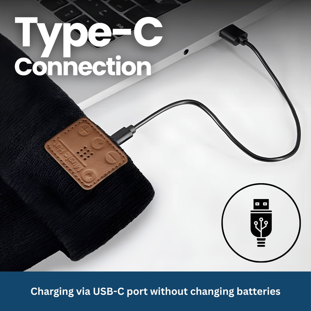 BeamTune – Beanie with Headlamp & Bluetooth Music Function