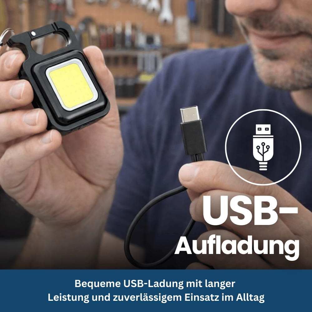 LumiKey Pro – Mini COB Keychain Light