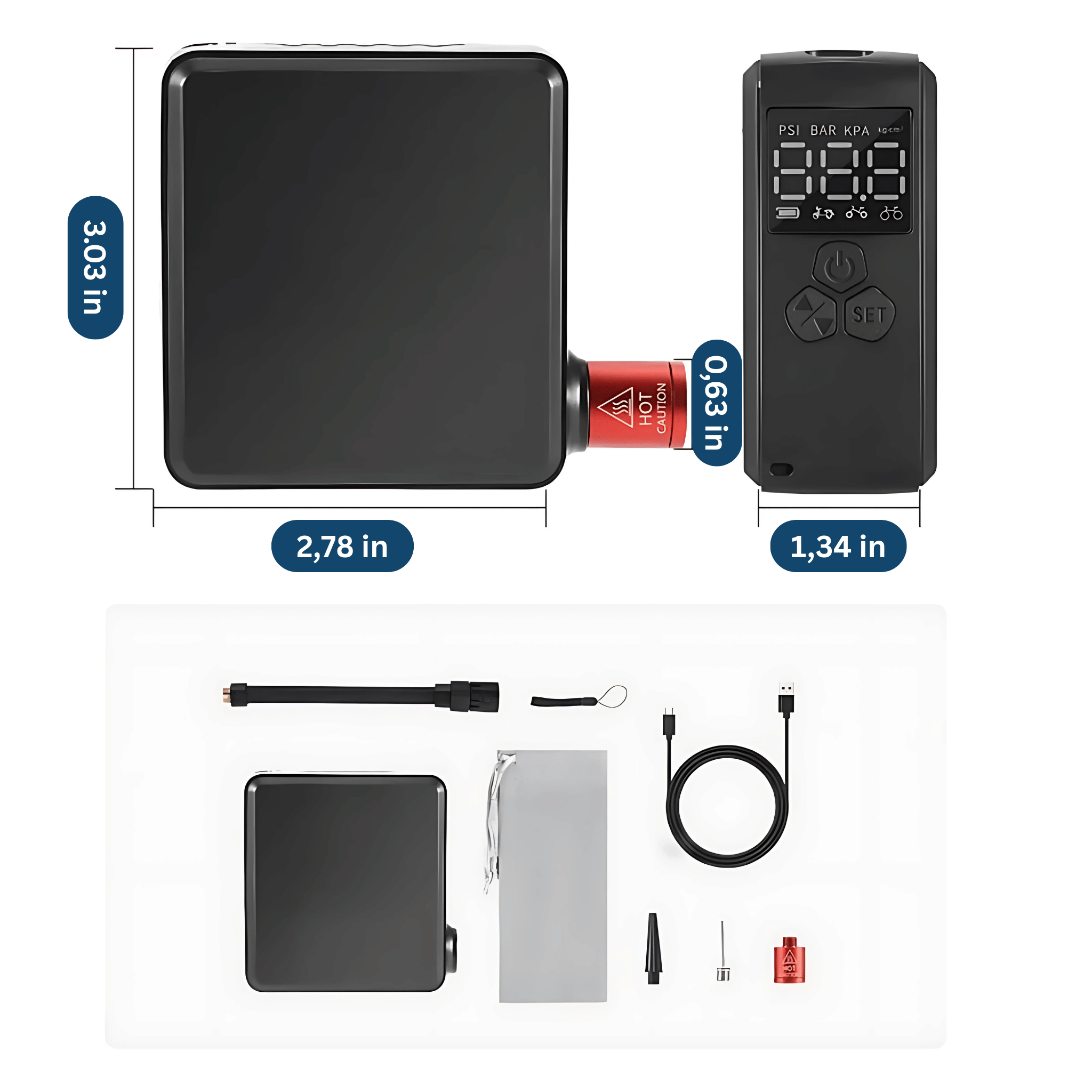 Electric Mini Pump – Compact, Powerful & Ready to Use Instantly