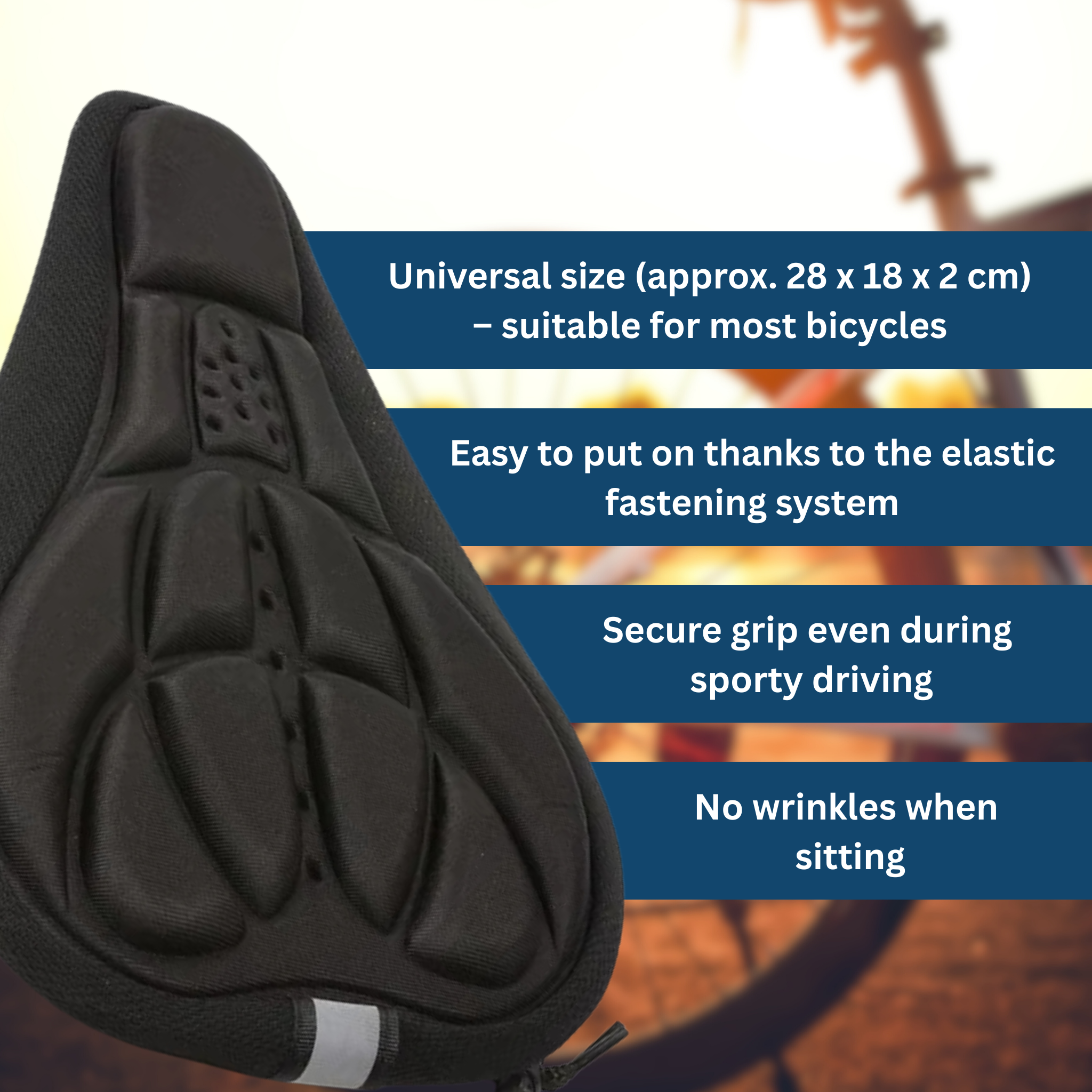 ComfyRide - saddle cover