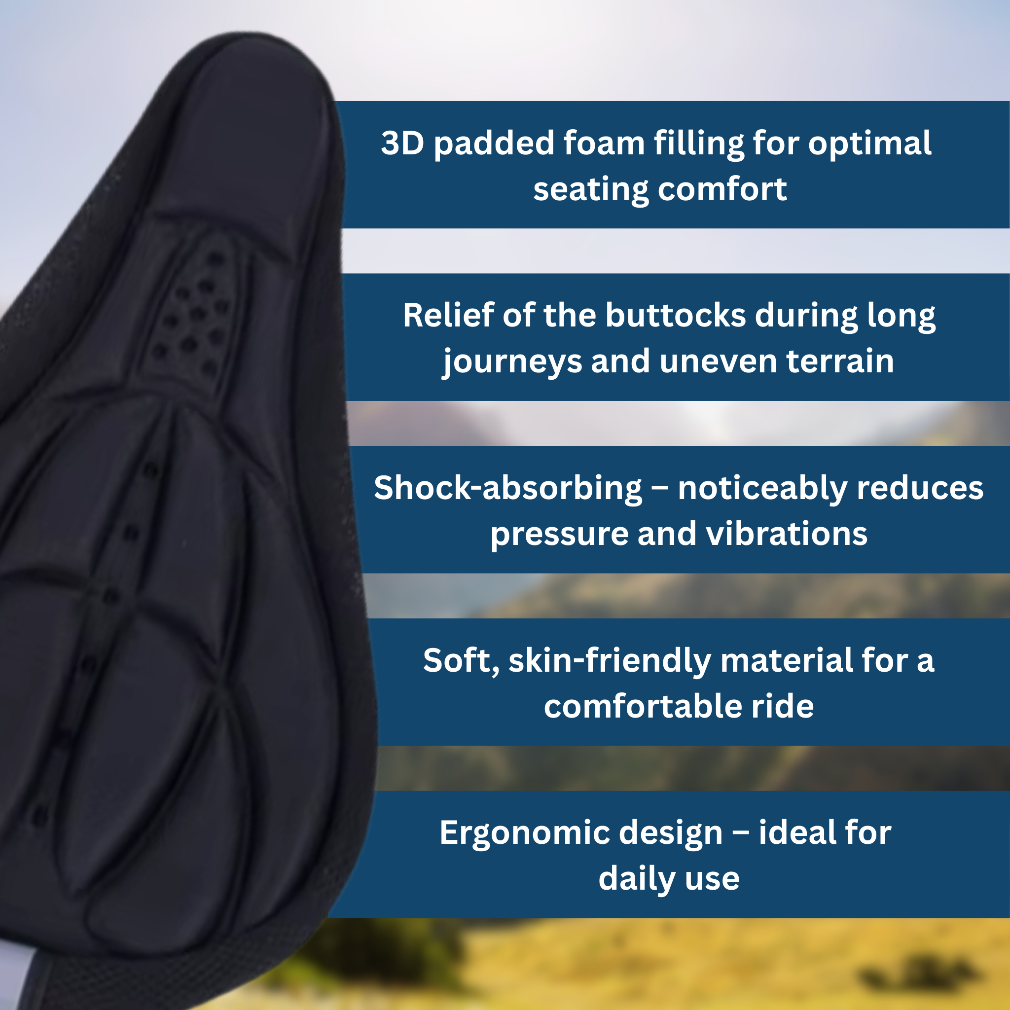 ComfyRide - saddle cover
