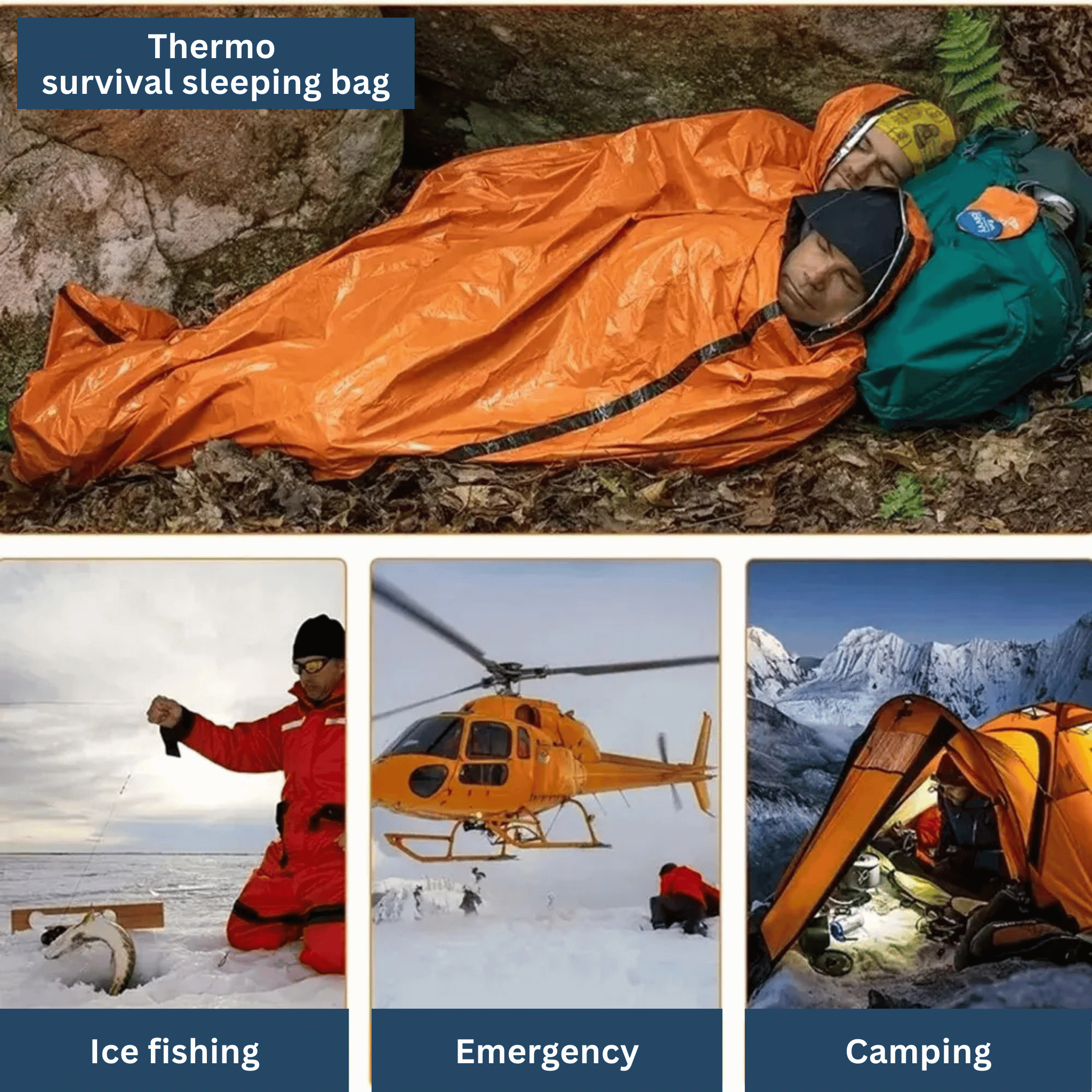 Survival Shelter – Lightweight Emergency Tent