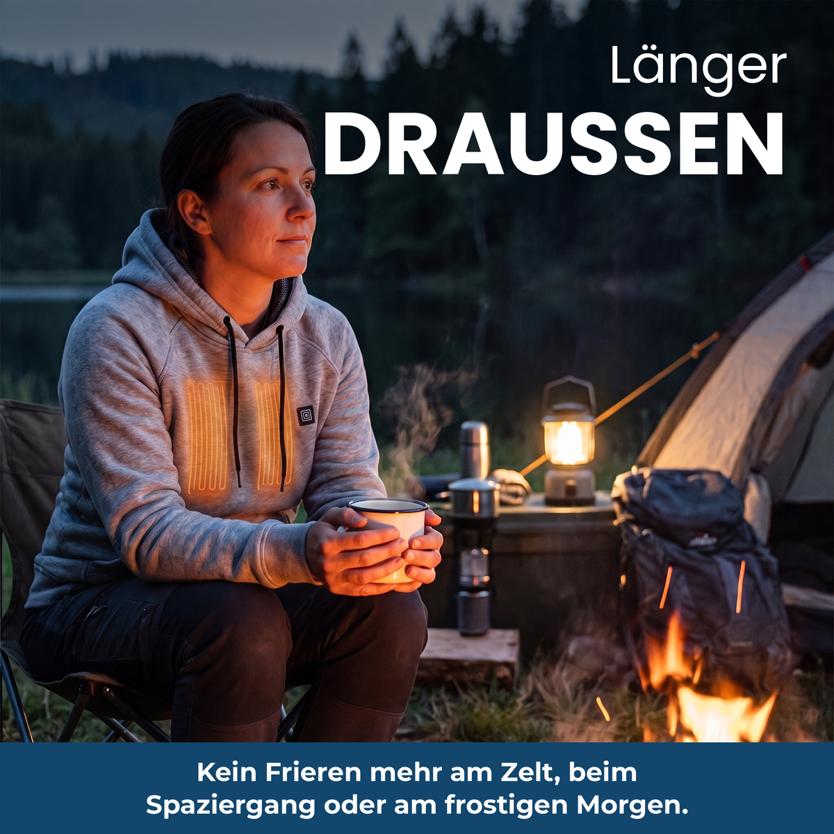 CozyHeat Heated Hoodie – Produktvorteil 2
