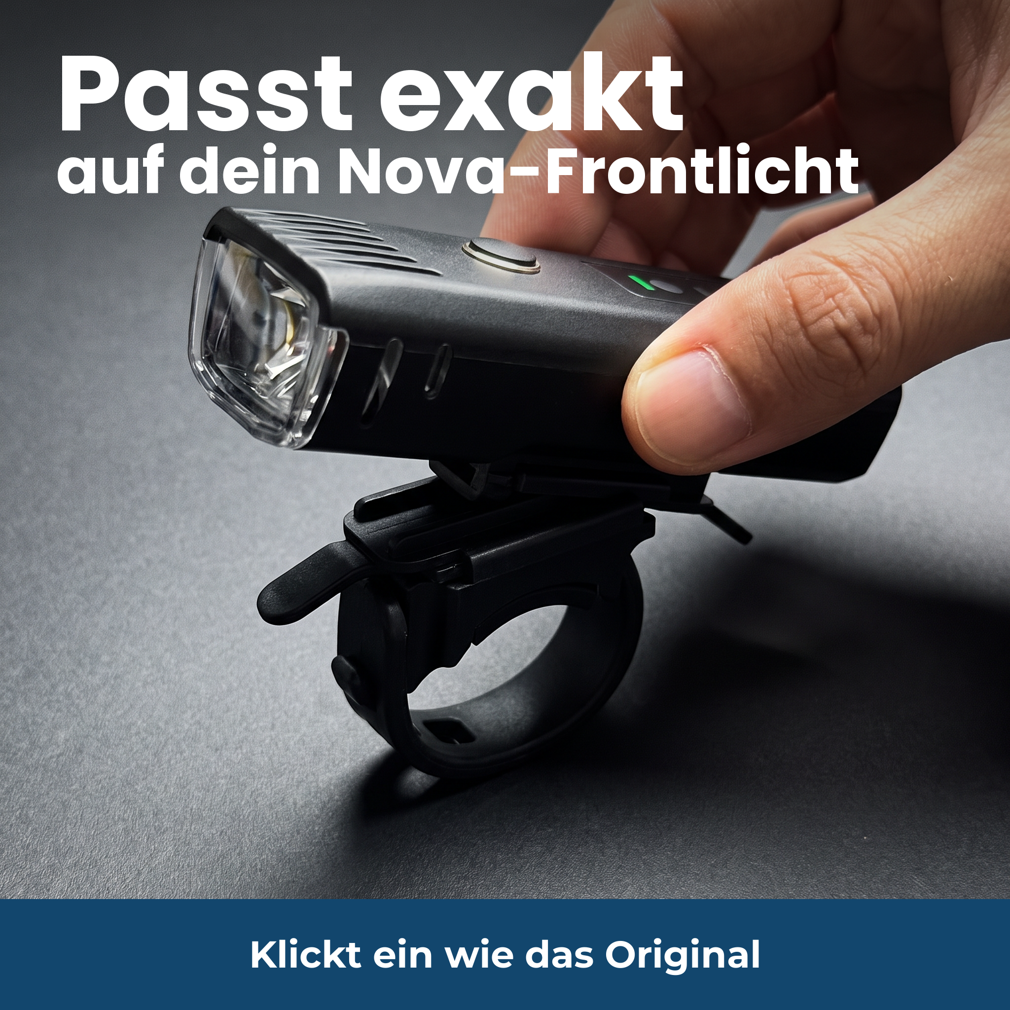 Passt exakt auf dein Nova-Frontlicht