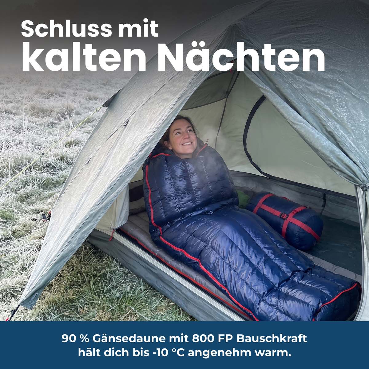 [de] ThermoComfort Schlafsack – Schluss mit kalten Nächten