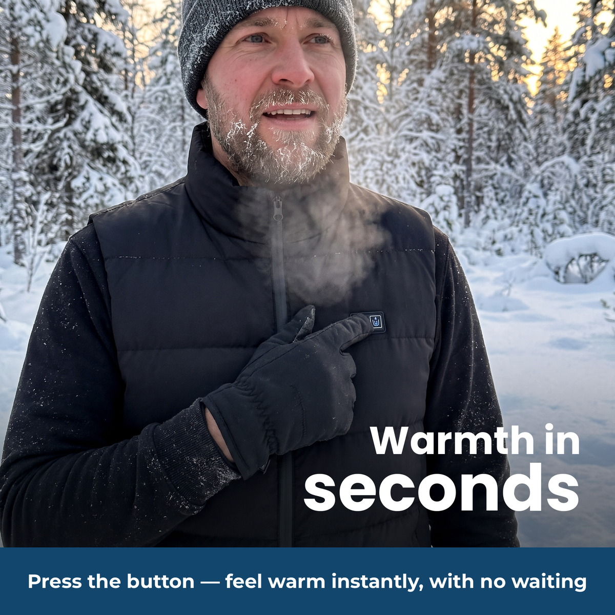 Warmth in seconds
